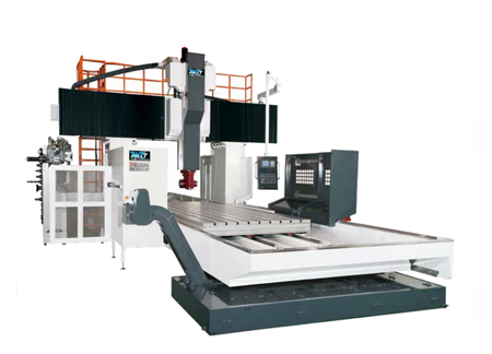 Gantry type machining center machine